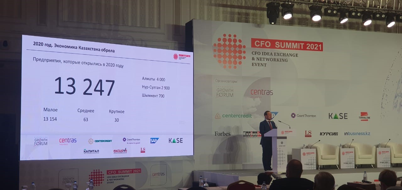 Максим Барышев выступил на CFO Summit 2021 