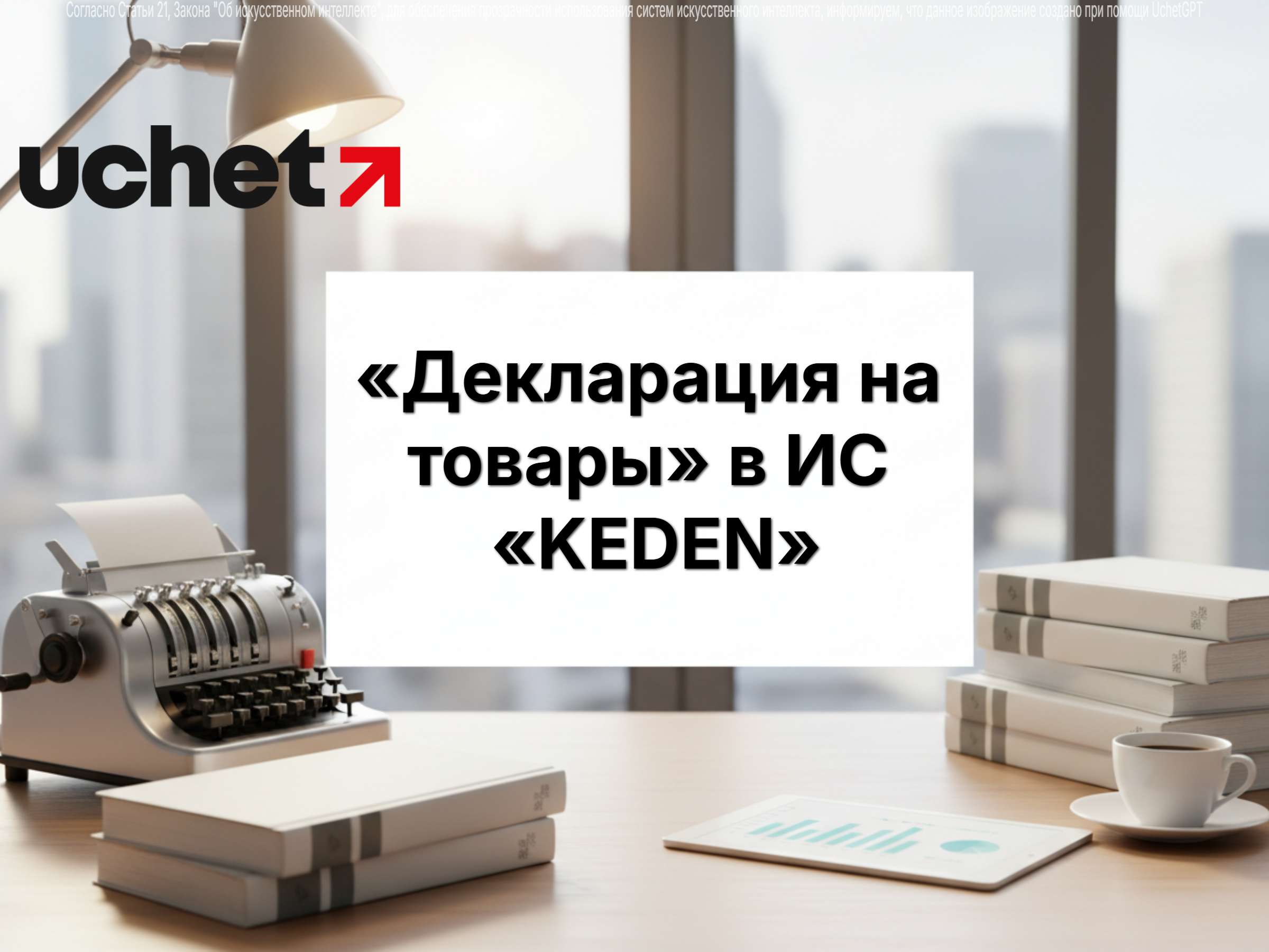 Полный переход Декларации на товары в ИС «KEDEN» с 10 апреля 2026 года