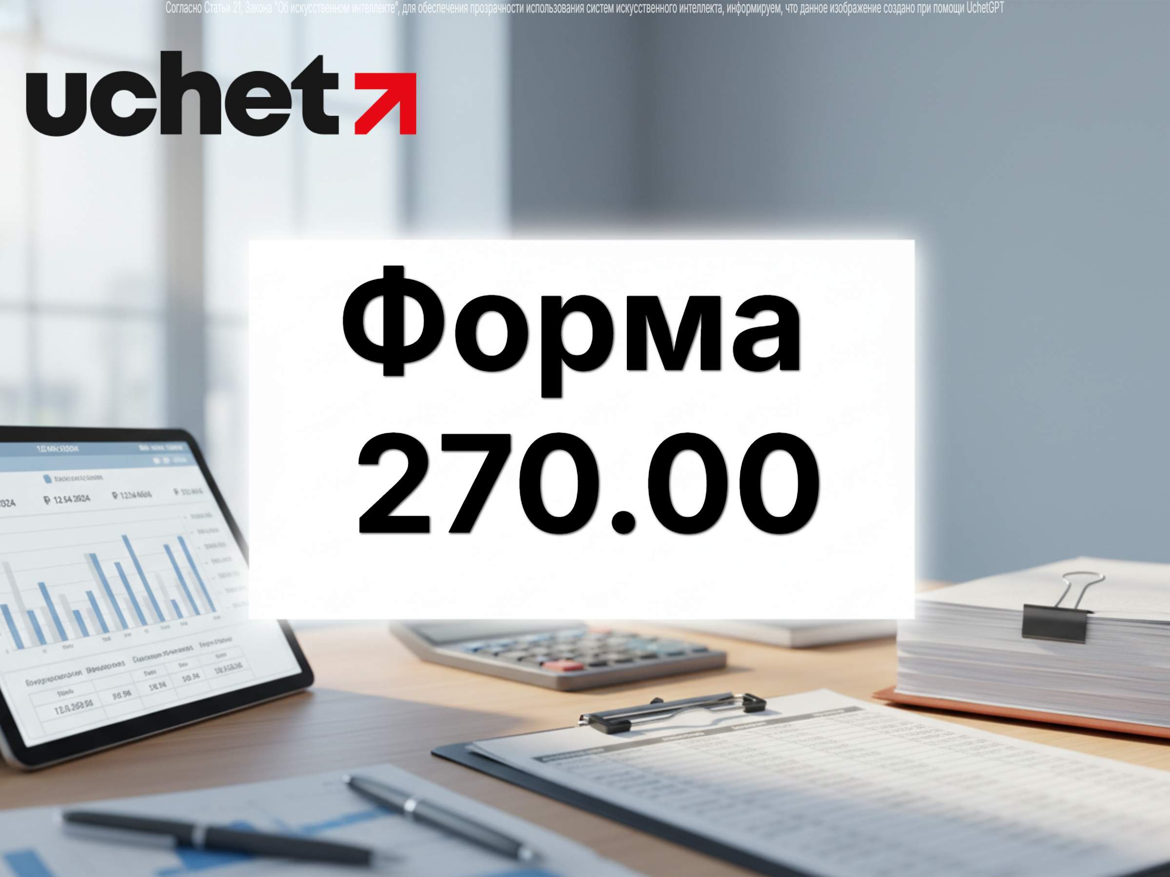 Форма 270.00 в КНП ИСНА с 31 марта 2026 года
