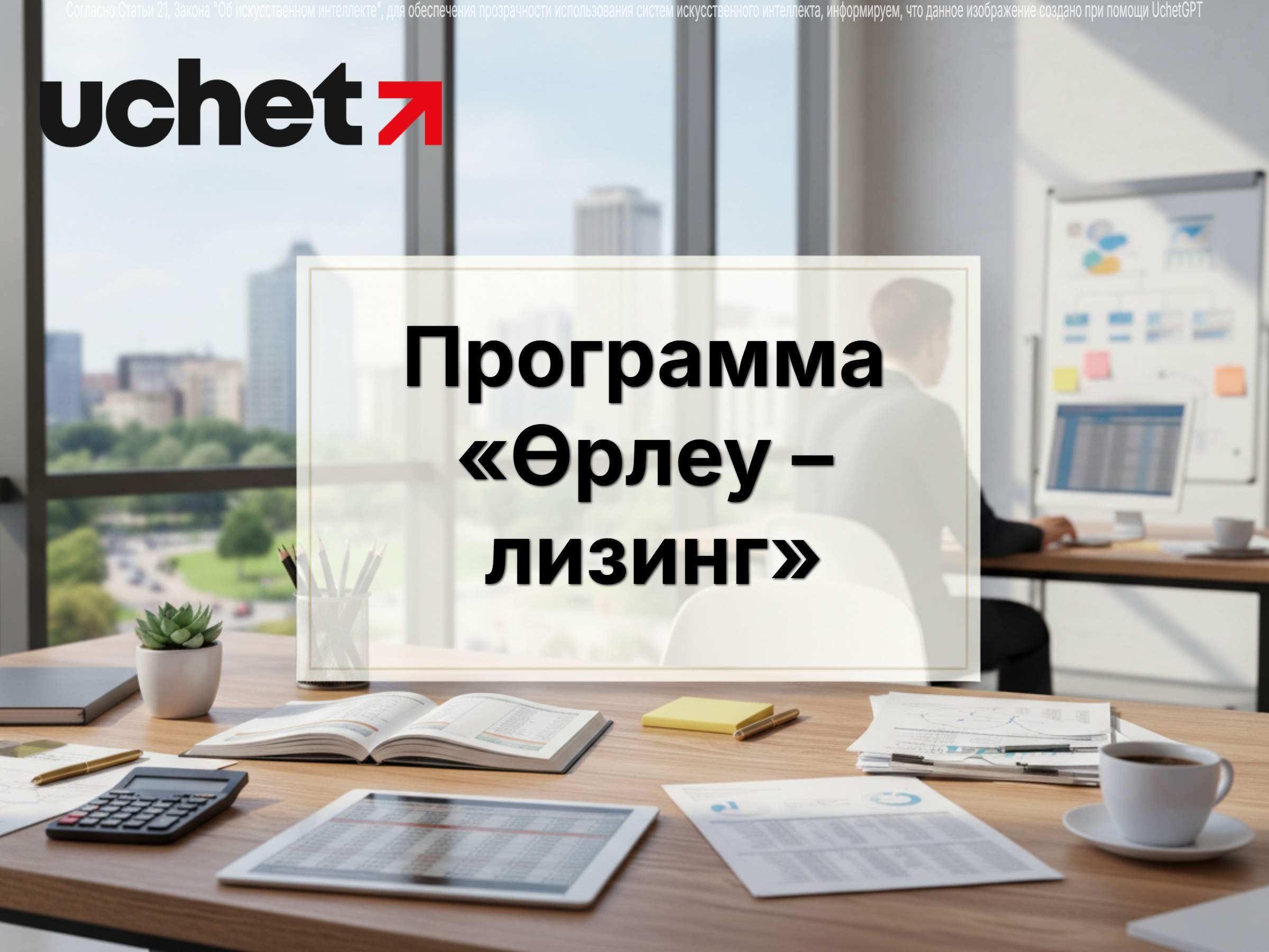 Новая программа «Өрлеу – лизинг»: до 300 млн тенге на оборудование для МСБ
