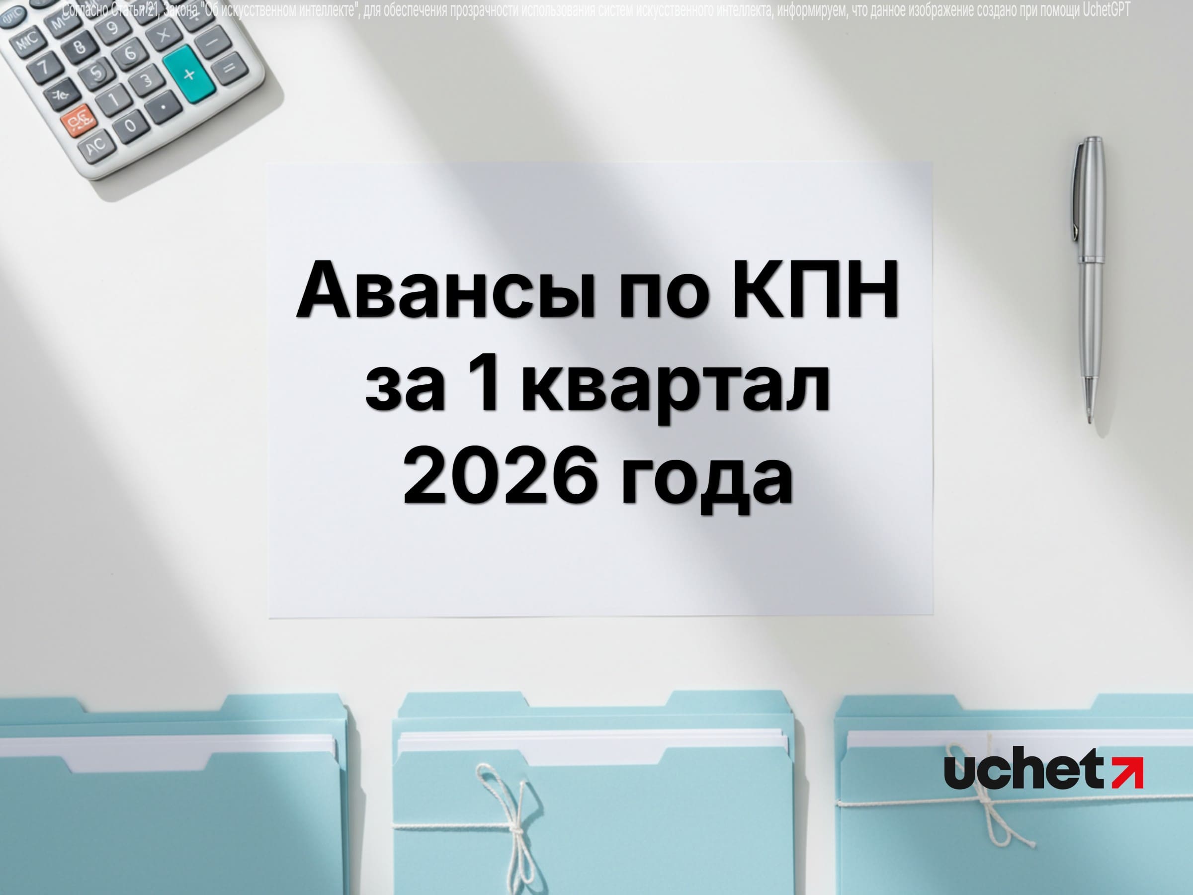 Начислены авансы по КПН за 1 квартал 2026 года: проверьте лицевые счета