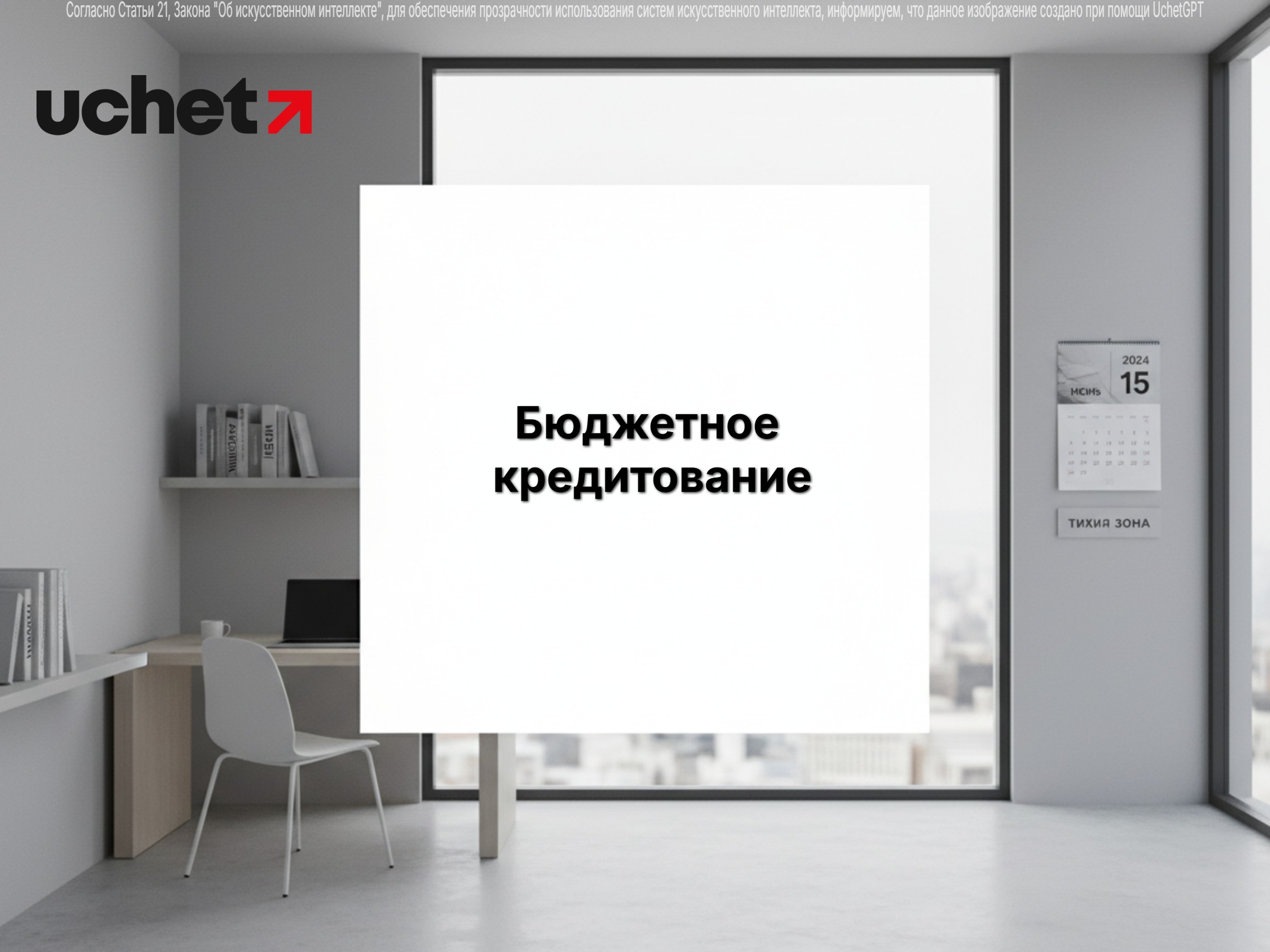 Бюджетное кредитование: совершенствование процедур и приведение норм в соответствие Цифровым кодексом. Проект