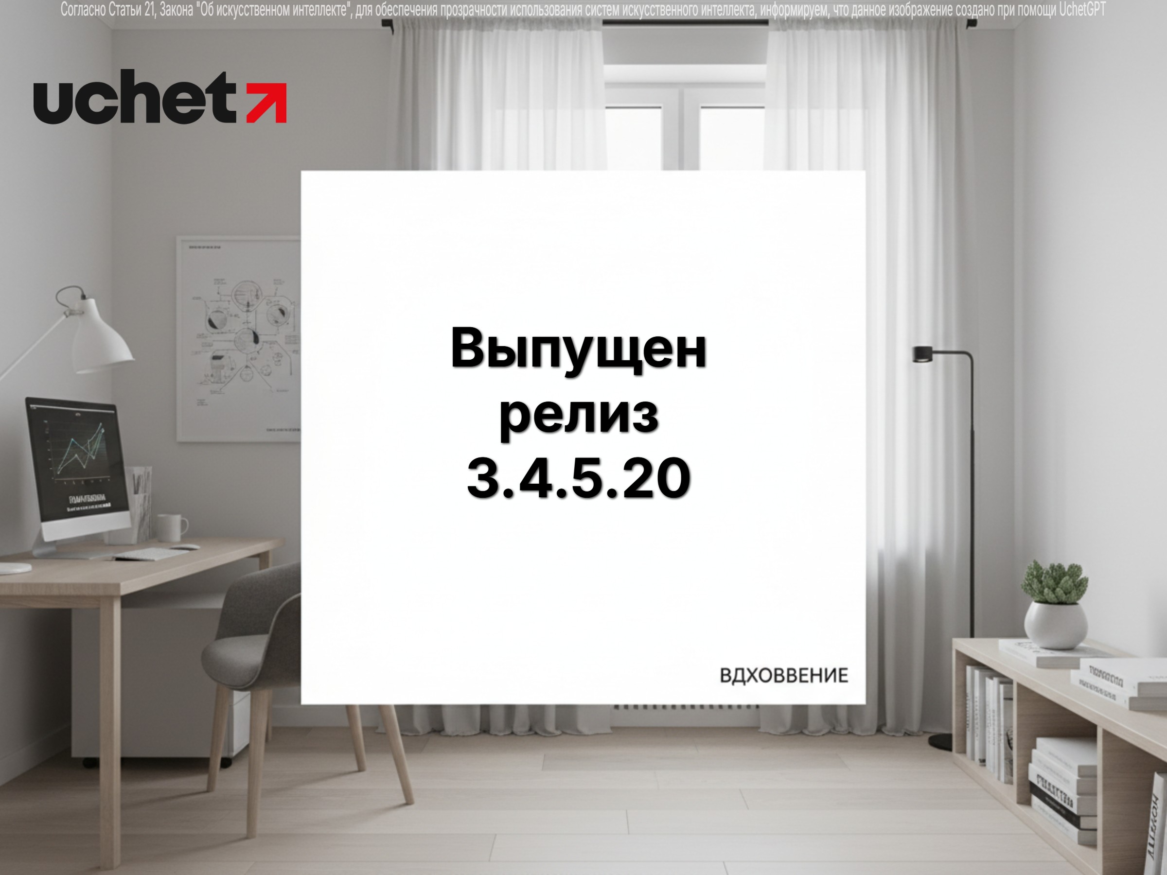 В 1С (Uchet.Бухгалтерия) выпущен релиз (3.4.5.20) для конфигурации Управление торговлей для Казахстана, редакция 3.4