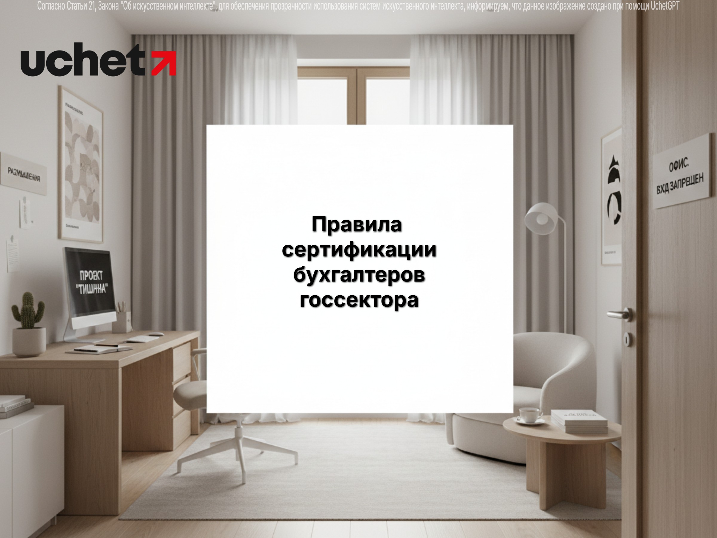 Правила сертификации бухгалтеров госсектора приведут в соответствие с н.ред. Конституции. Проект