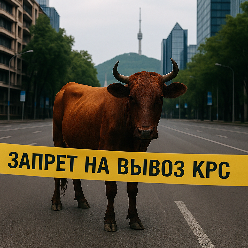 На вывоз бычков КРС введен запрет на 3 месяца