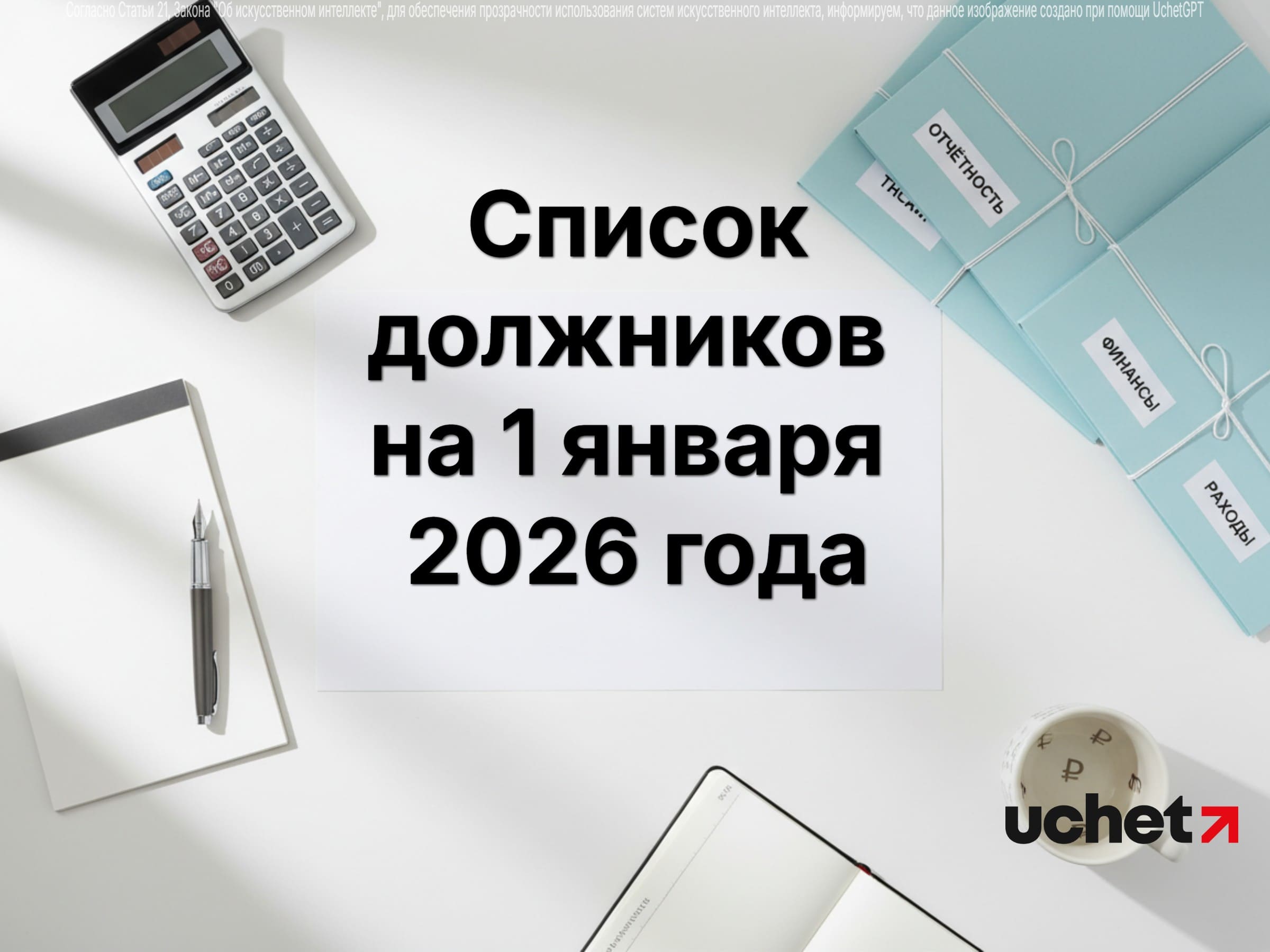 Список должников на 1 января 2026 года. Проверь себя в списках!