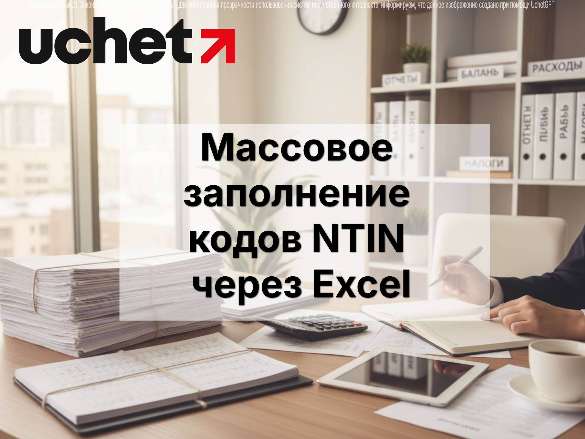 Uchet.Бухгалтерия: Массовое заполнение кодов NTIN через Excel Uchet.Бухгалтерия: Массовое заполнение кодов NTIN через Excel