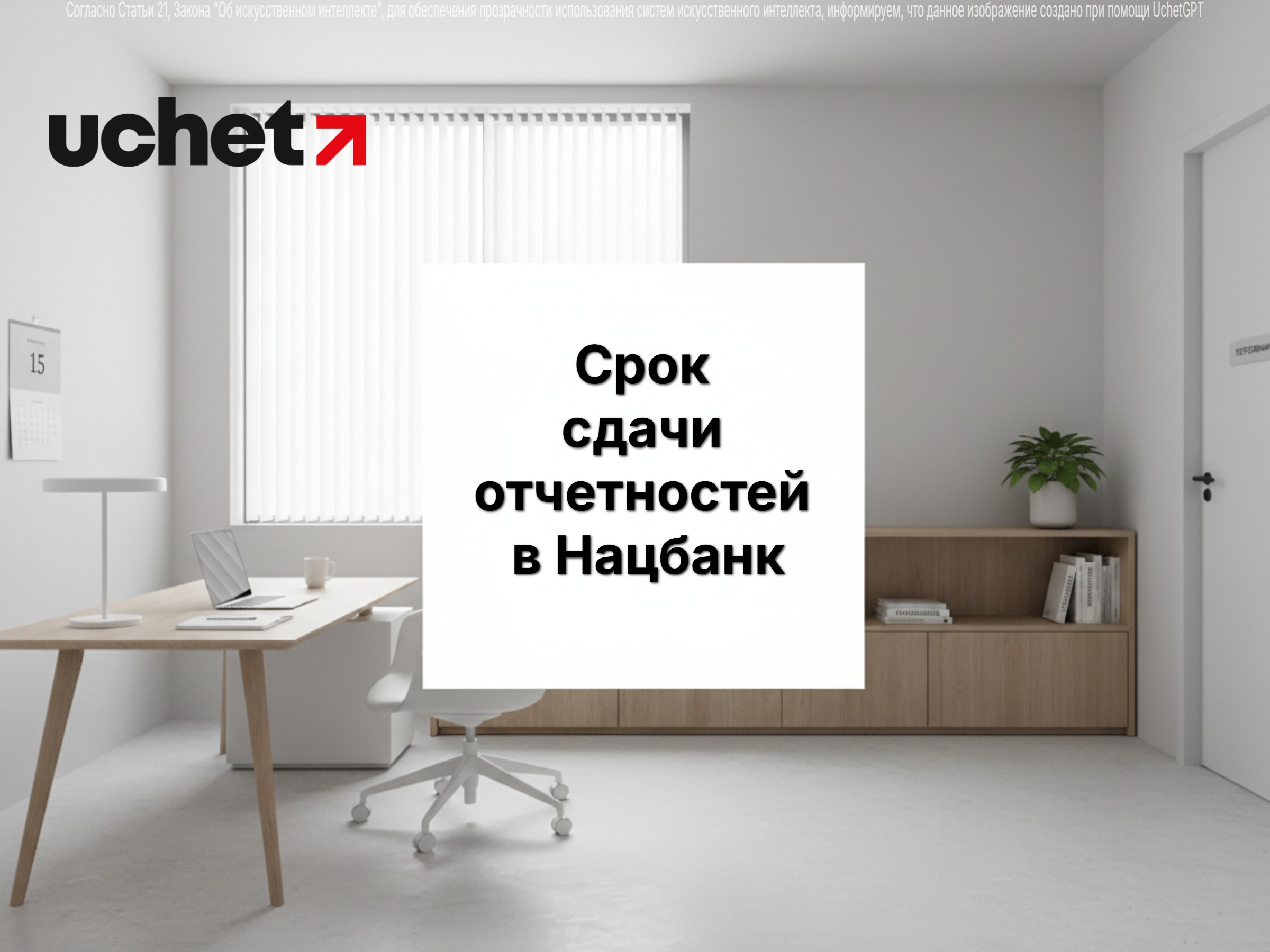 Отчеты в Нацбанк РК: сроки сдачи за I квартал 2026 года