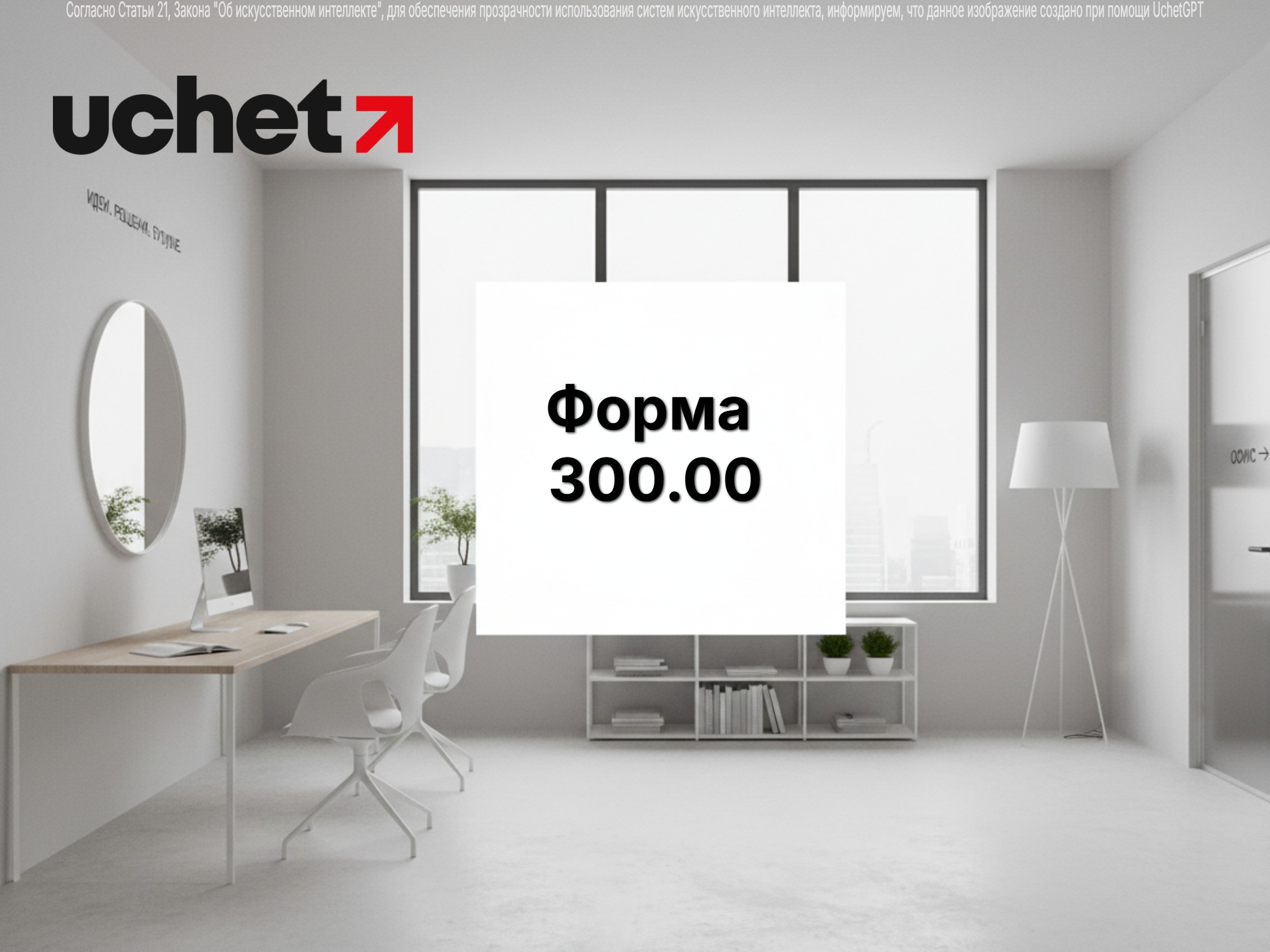 Форма 300.00 в КНП ИСНА с 15 апреля 2026 года