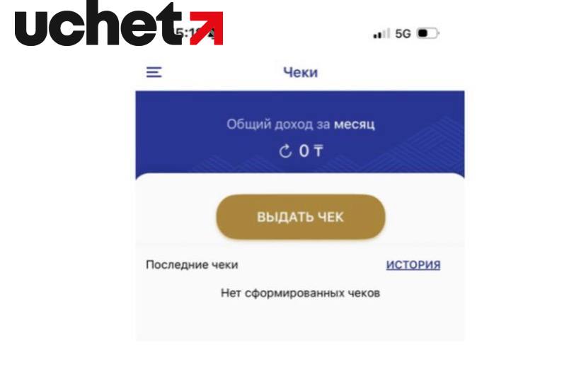 инструкция по выдаче чека в мобильном приложении "e-Salyq business"