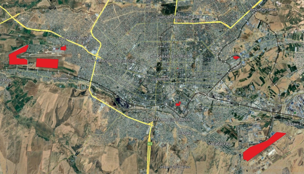 План территории специальной экономической зоны «Оңтүстік».jpg