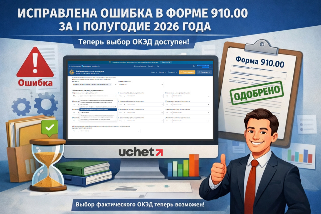 Ошибка при заполнении ликвидационной формы 910.00 за I полугодие 2026 года в ИС ИСНА исправлена