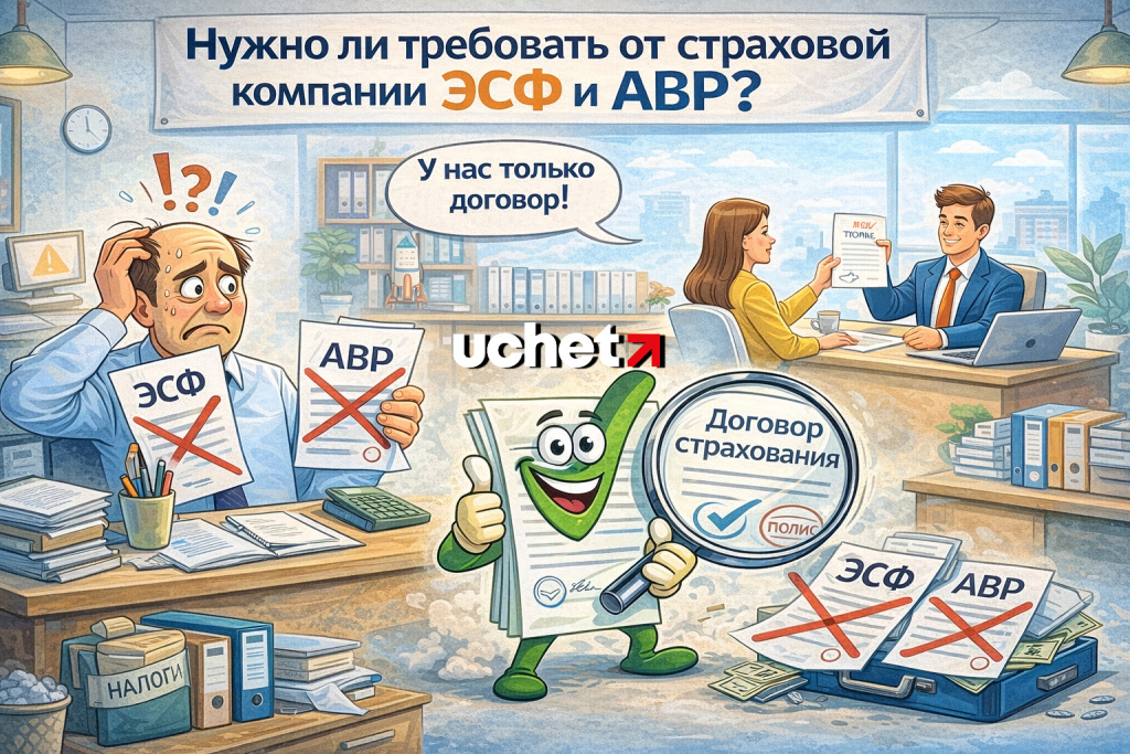 Нужно ли требовать от страховой компании ЭСФ и АВР?