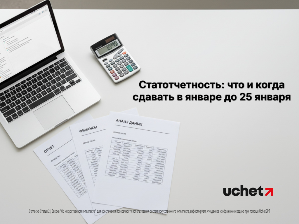 Статотчетность: что и когда сдавать до 25 января